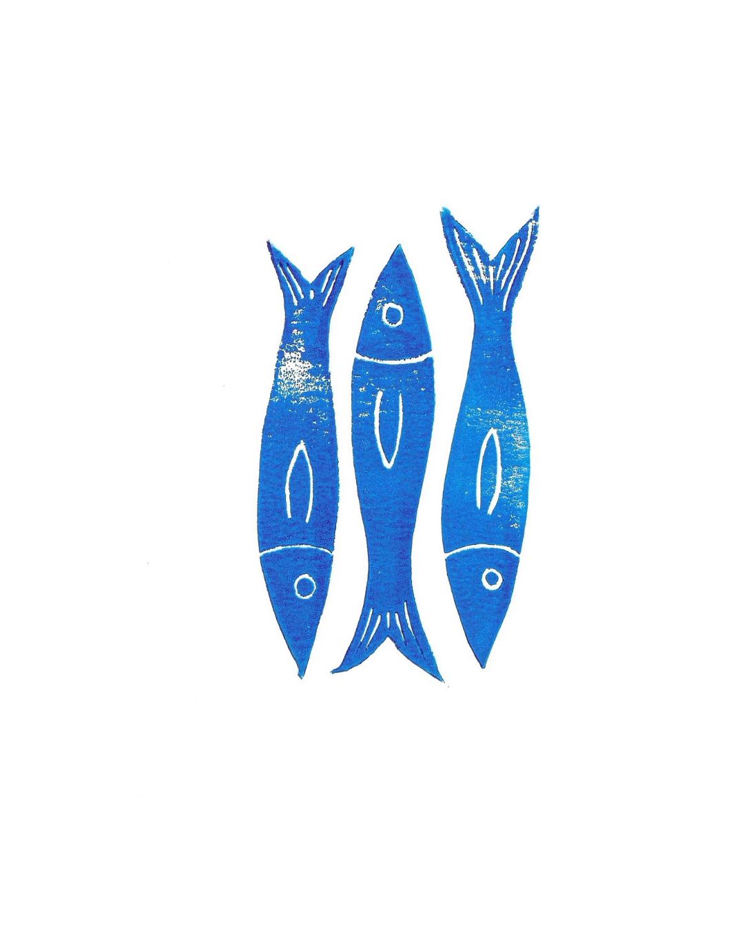 Three Fish Print