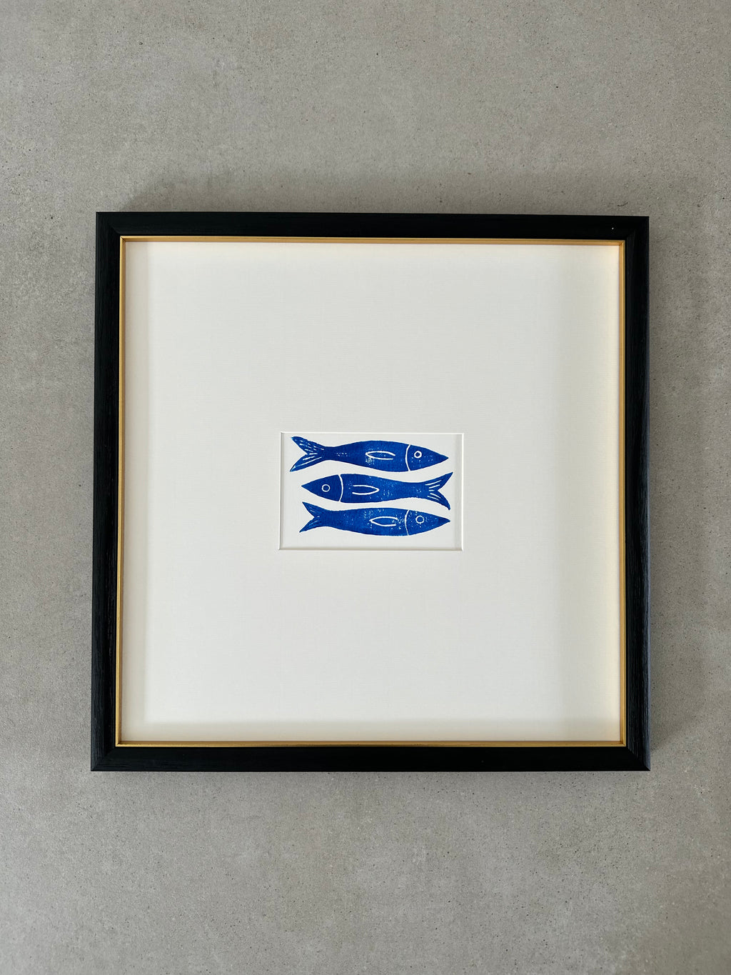 Three Fish Print