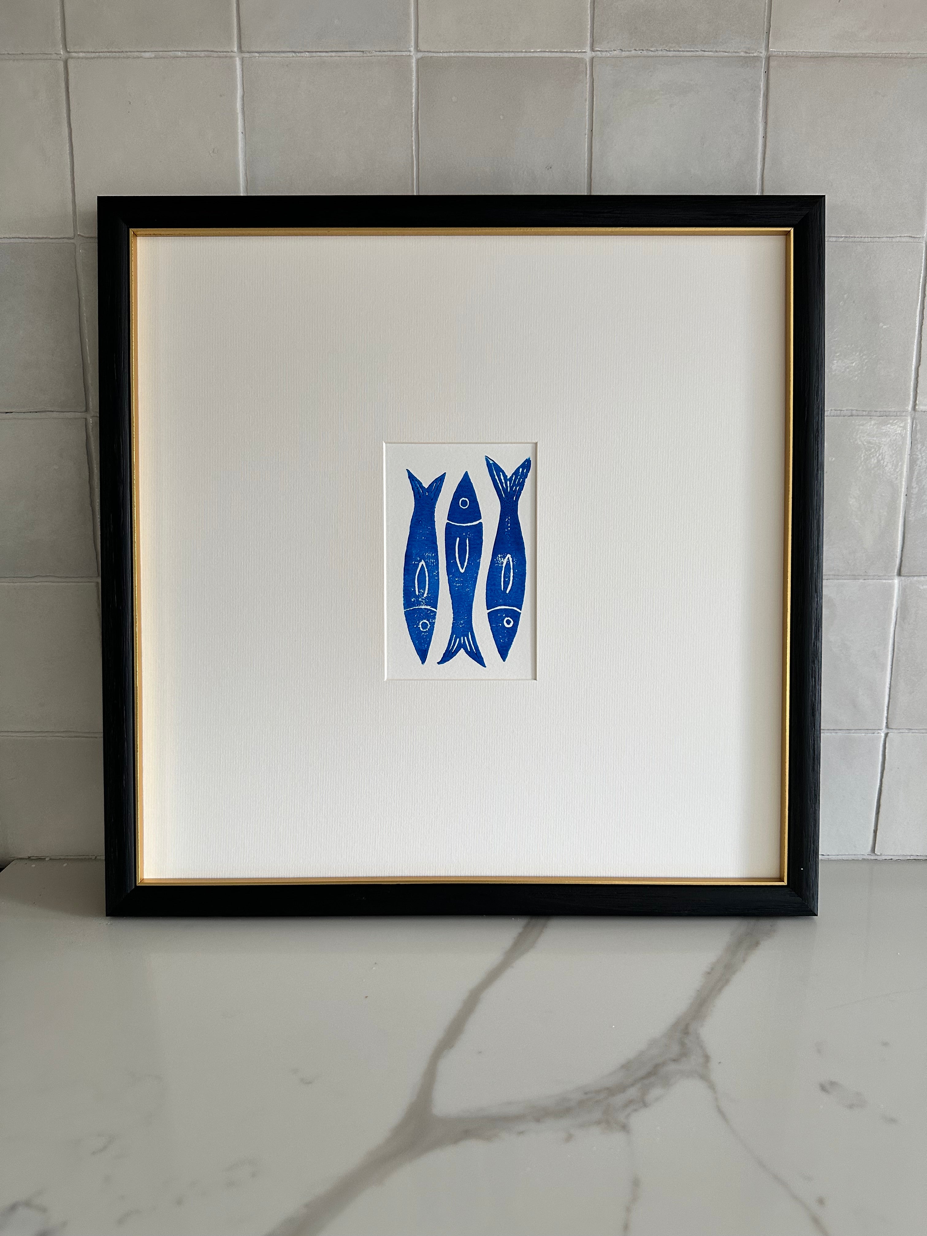 Three Fish Print