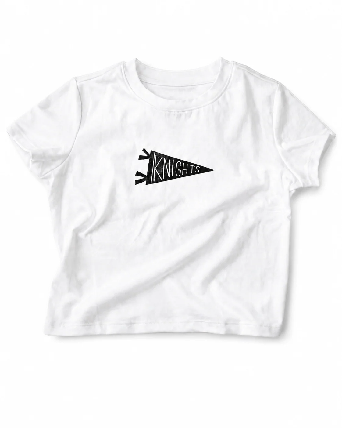 Go Knights Hand-Printed Baby Tee