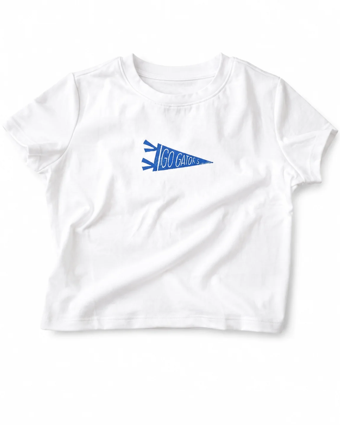Go Gators Hand-Printed Baby Tee